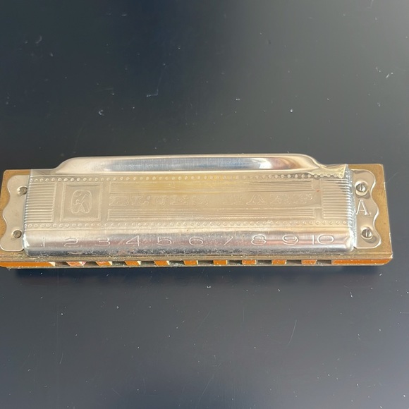 M. Horner Blue Harp Harmonica - Picture 5 of 8